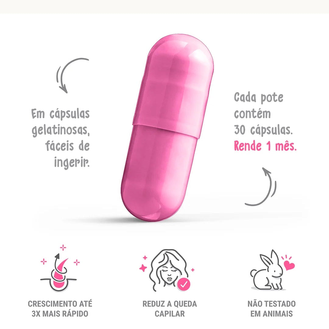Suplemento vitamínico capilar