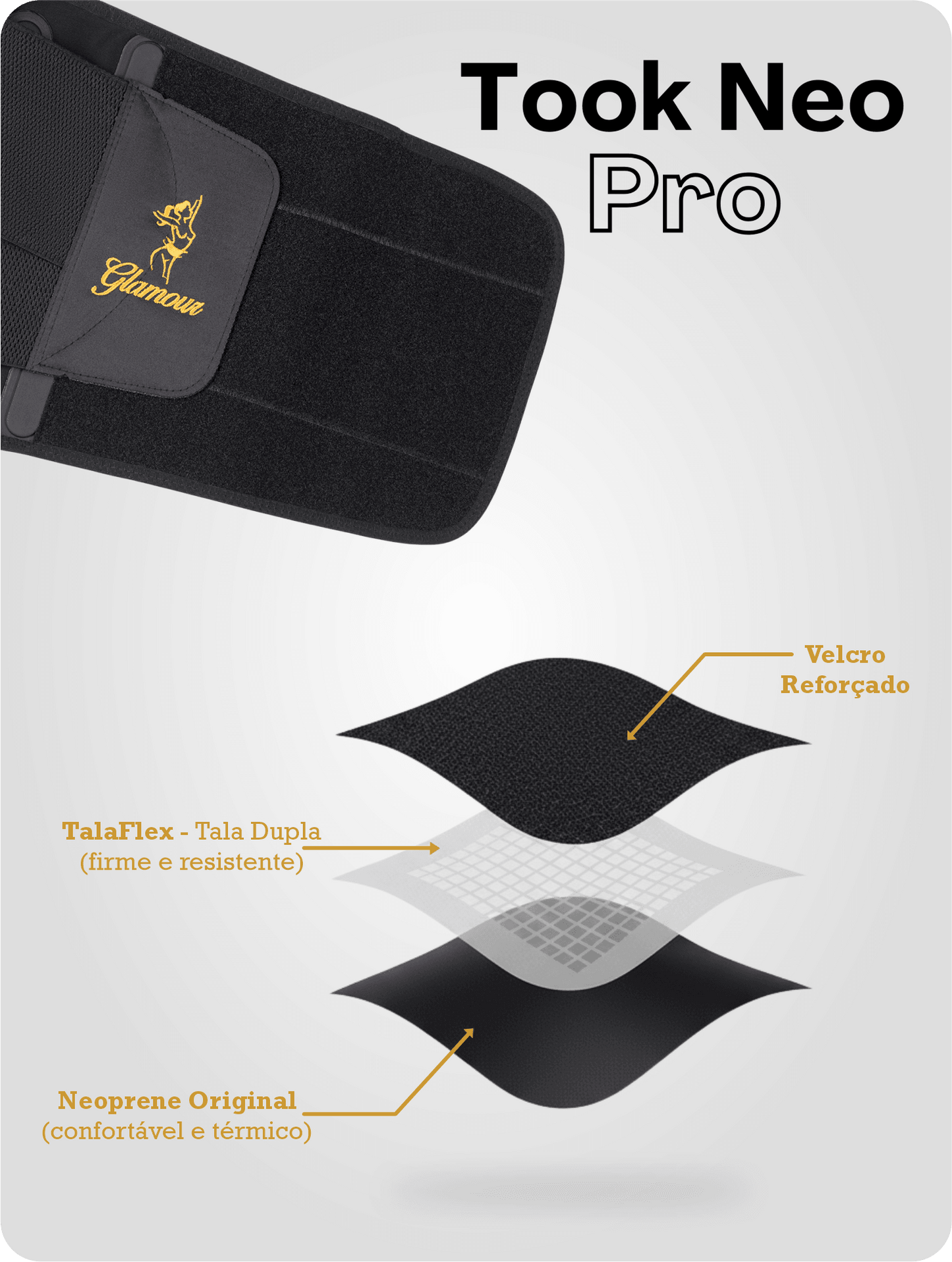 Cinta Térmica Took Neo PRO | Mais Firme, Mais Durável com TalaFlex