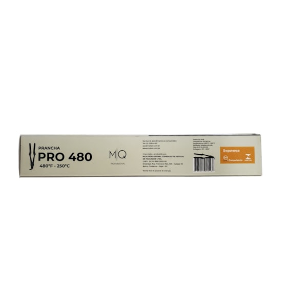 Prancha De Cabelo MQ Professional Titanium Pro 480 Bivolt
