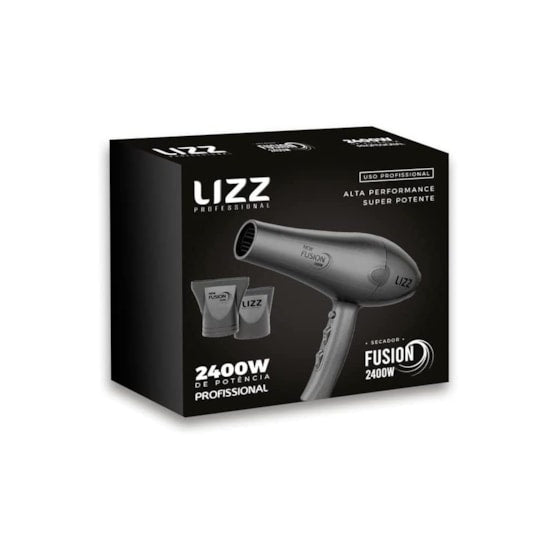 Secador Cabelo Lizz Profissional Fusion 127v St2400a