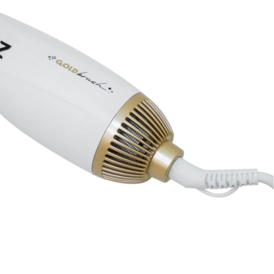 Escova Rotativa Lizz Professional Gold Brush 1300w 127v