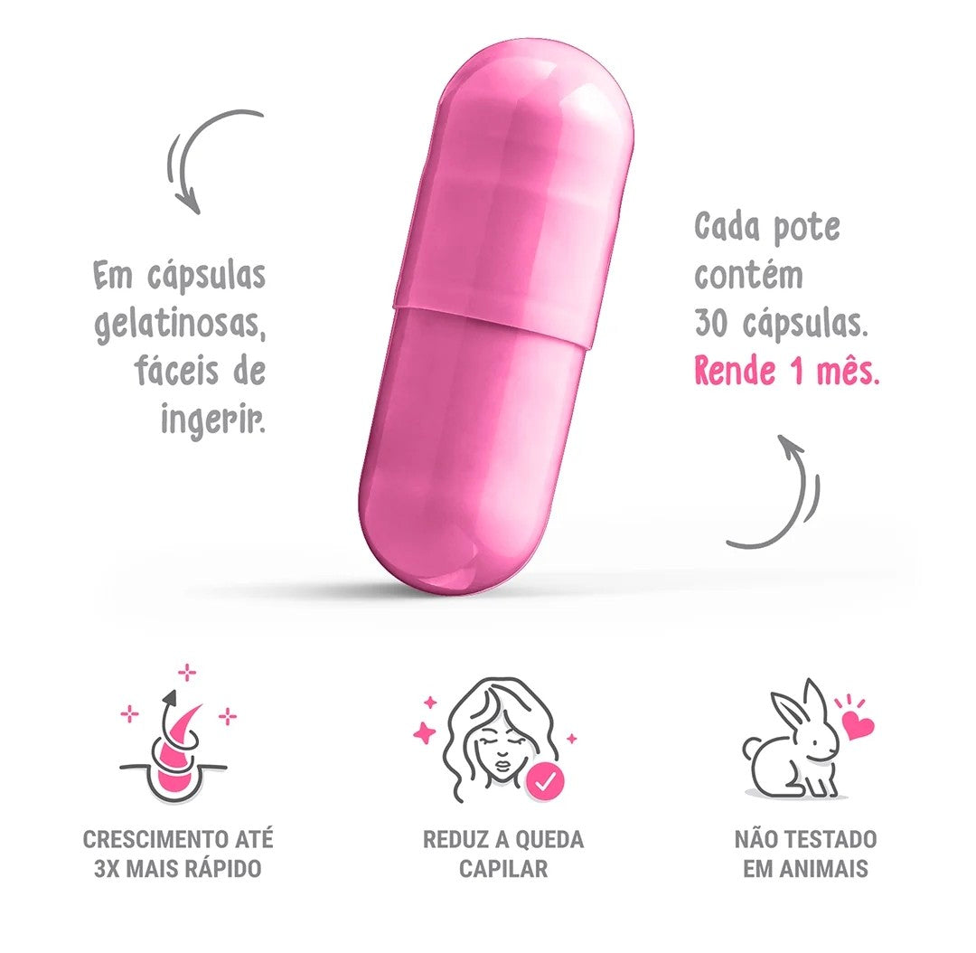 Suplemento vitamínico capilar