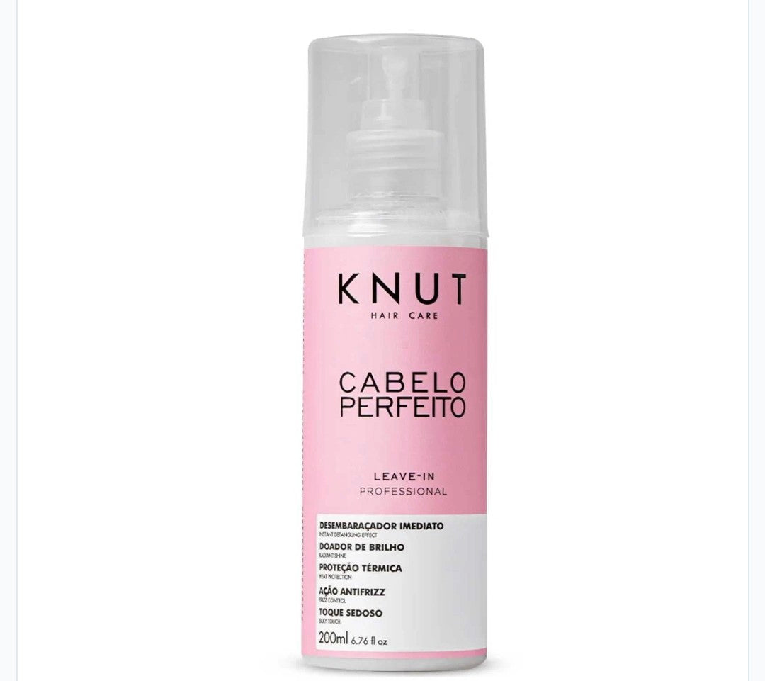 Leave-in Spray Knut Cabelo Perfeito 200ml > Leave-in Spray Knut Cabelo Perfeito 200ml