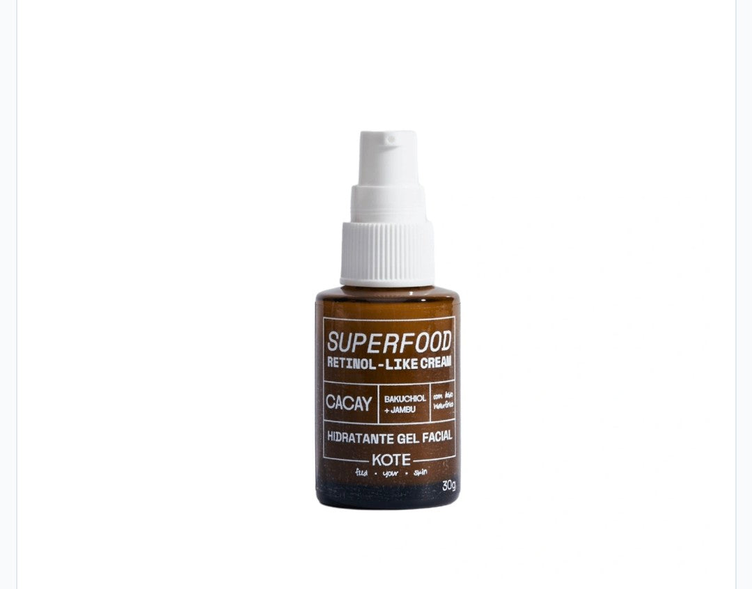 Hidratante Retinol-Like KOTE - Gel Firmador e Antissinais 30g > Hidratante Retinol-Like KOTE - Gel Firmador e Antissinais 30g