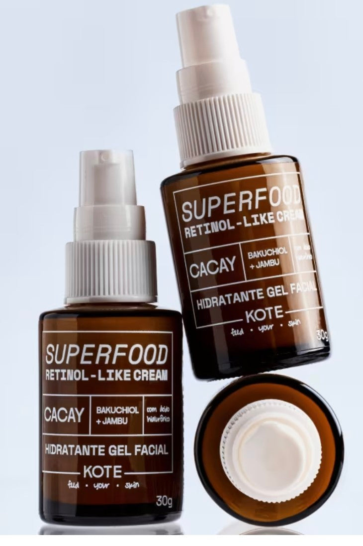 Hidratante Retinol-Like KOTE - Gel Firmador e Antissinais 30g > Hidratante Retinol-Like KOTE - Gel Firmador e Antissinais 30g