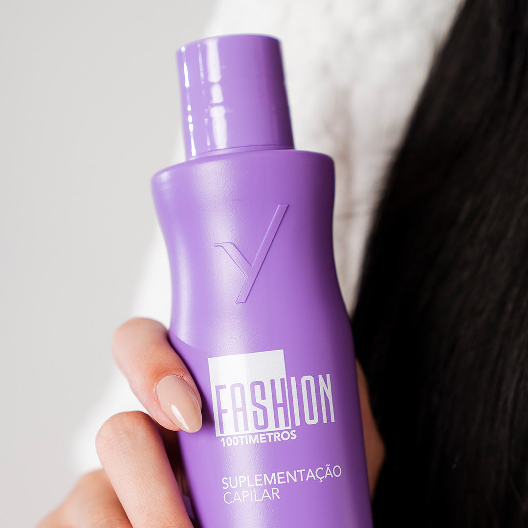 Kit Shampoo e Condicionador Antiqueda 100Tímetros - Fashion Gold