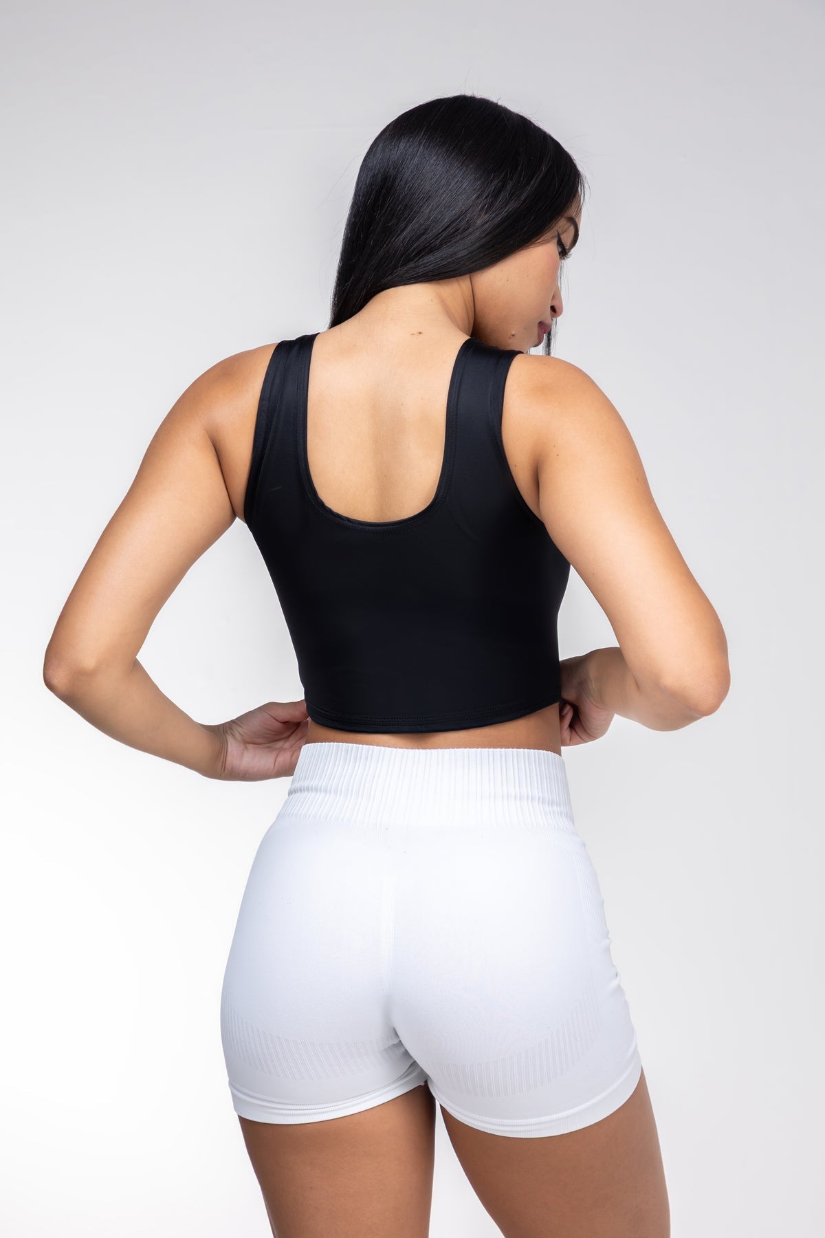Top Sutiã modelador / sutentação com colchetes - fecho dom duplo ajuste