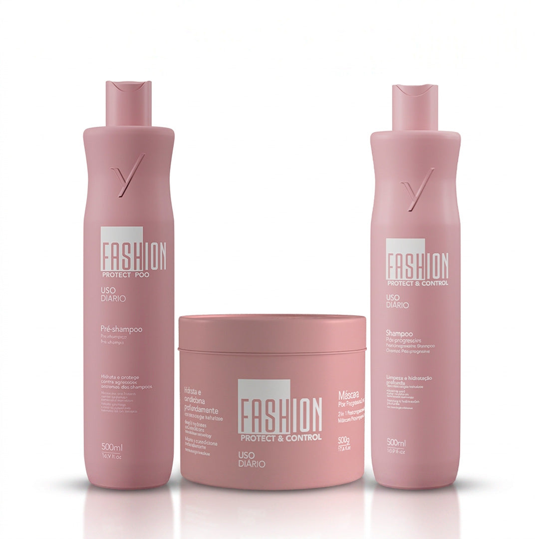Kit Manutenção Completa Pós-Progressiva 500g - Fashion Gold
