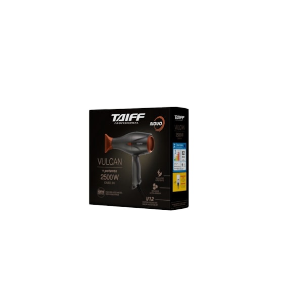 Secador Taiff Vulcan Diamante 2500w 127v