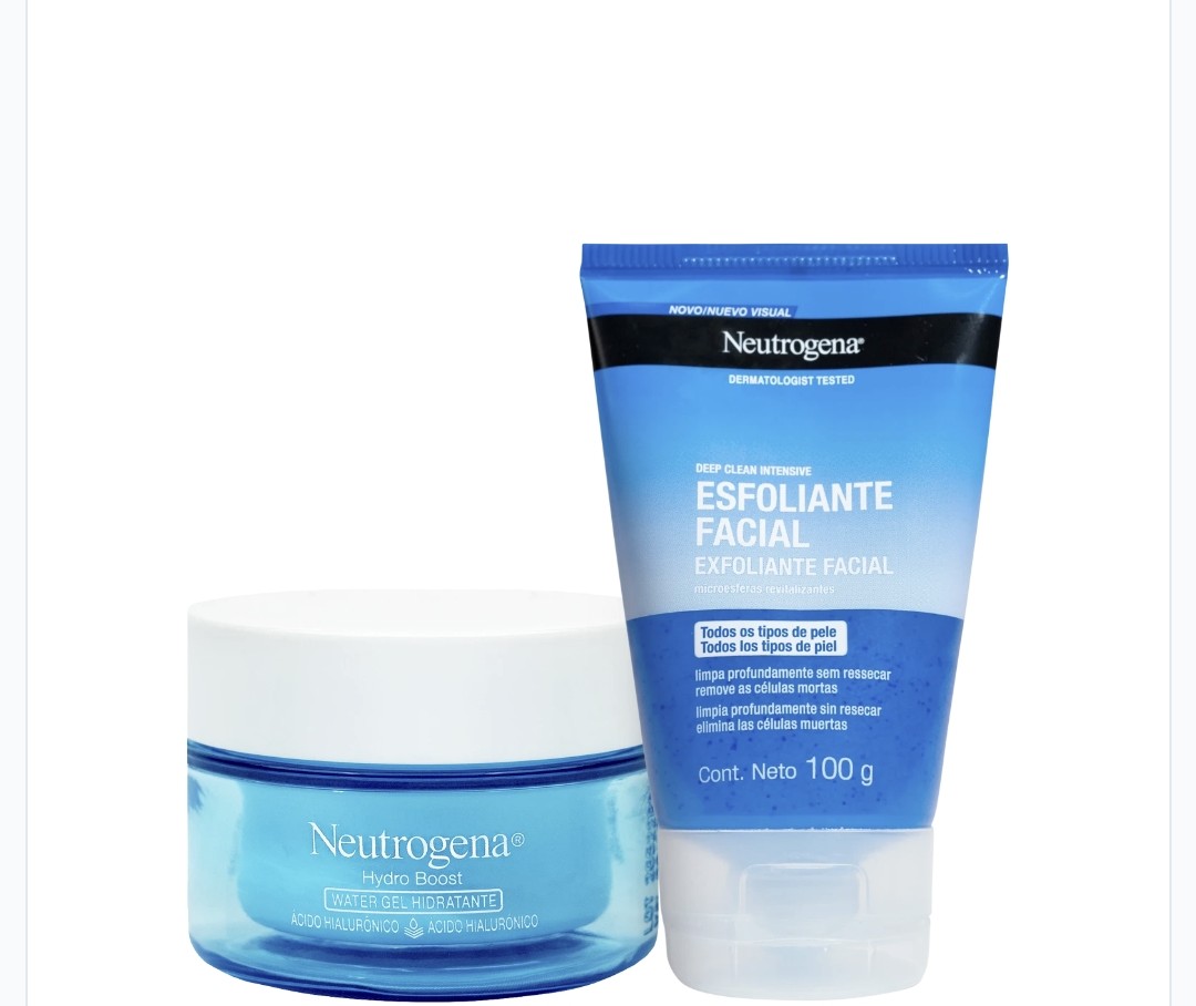 Kit Neutrogena Hydro Deep Clean Duo Hidratação e Esfoliação (2 Produtos) > Kit Neutrogena Hydro Deep Clean Duo Hidratação e Esfoliação (2 Produtos)
